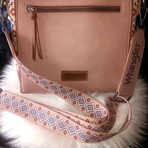 Wrangler Pink Crossbody Bag